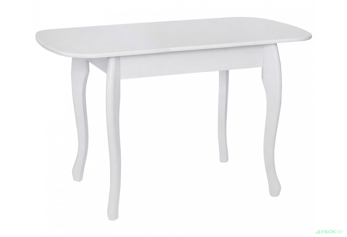 Стіл обідній Модуль Люкс Кантрі 93x67 см розкладний, білий - Зображення 1 Зображення 1 - Стіл обідній Модуль Люкс Кантрі 93x67 см розкладний, білий