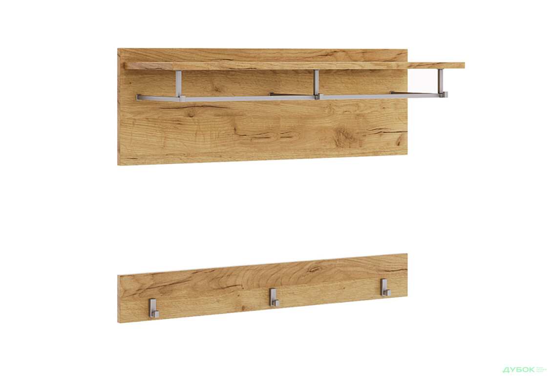 Изображение 2 - Вешалка MiroMark Луна 80 см, дуб крафт