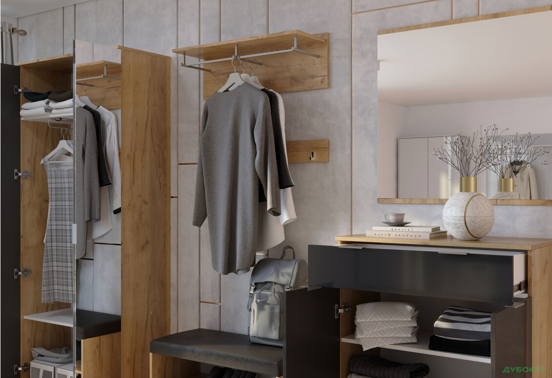 Модульний передпокій Луна MiroMark  - Зображення 4 Зображення 4 - Модульний передпокій Луна MiroMark