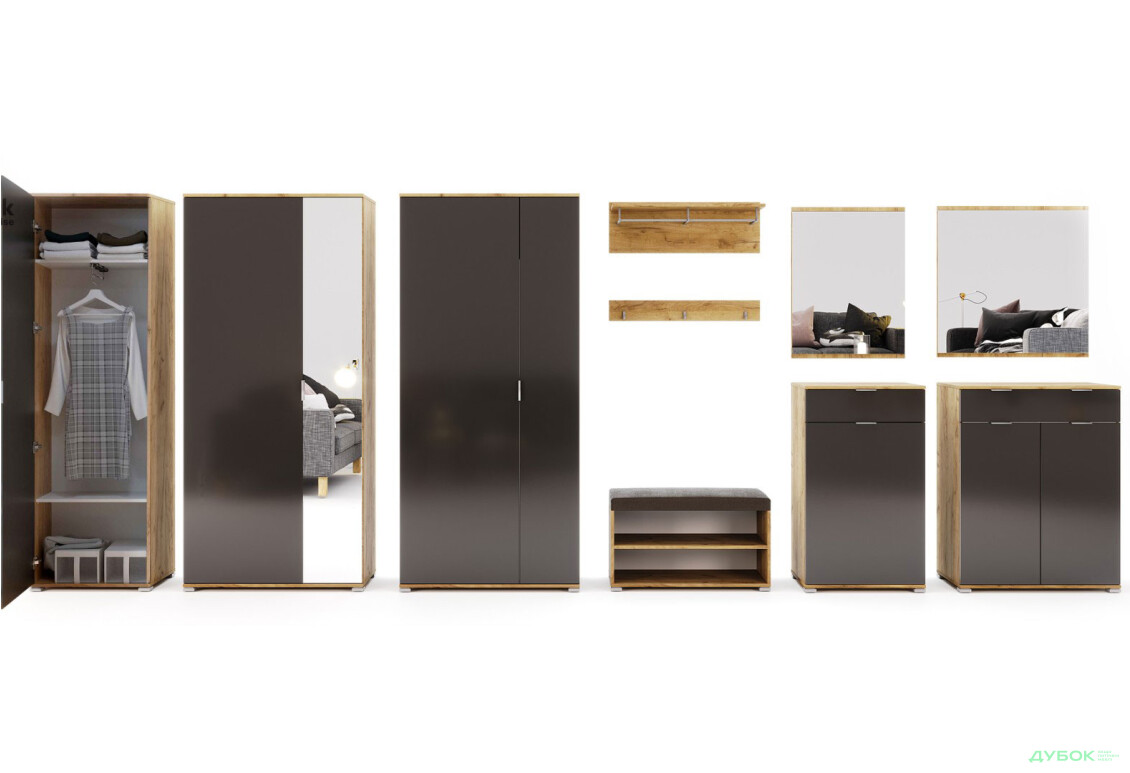 Модульний передпокій Луна MiroMark  - Зображення 9 Зображення 9 - Модульний передпокій Луна MiroMark