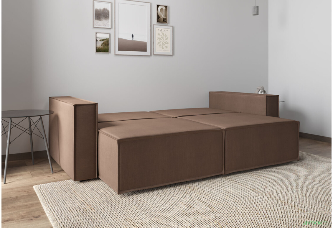 Диван Вика Микадо 242x115 см, темно-коричневый (Steam 46) - Изображение 5 Изображение 5 - Диван Вика Микадо 242x115 см, темно-коричневый (Steam 46)