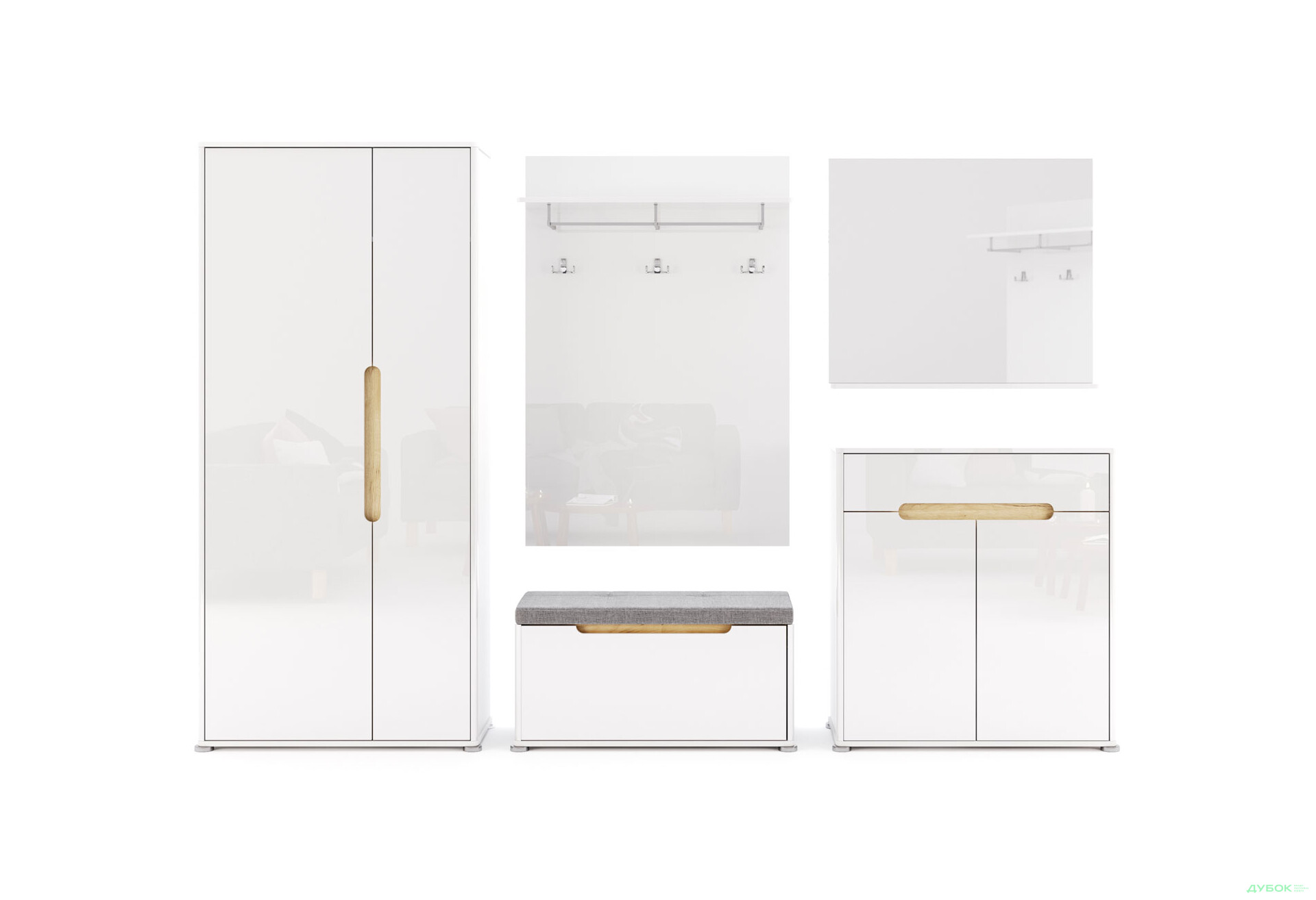 Модульний передпокій Стелла MiroMark - Зображення 4 Зображення 4 - Модульний передпокій Стелла MiroMark