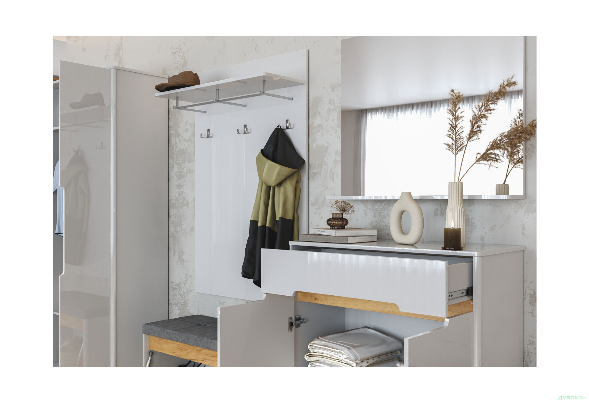 Модульний передпокій Стелла MiroMark - Зображення 2 Зображення 2 - Модульний передпокій Стелла MiroMark