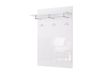 Вешалка MiroMark Стелла 90 см, глянец белый