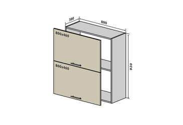 В61 Окапник 80 Моно Luxe VIP-master