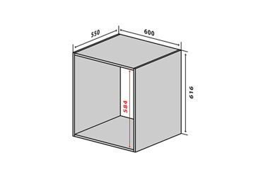 Н38 Тумба надбудова Моно Luxe VIP-master