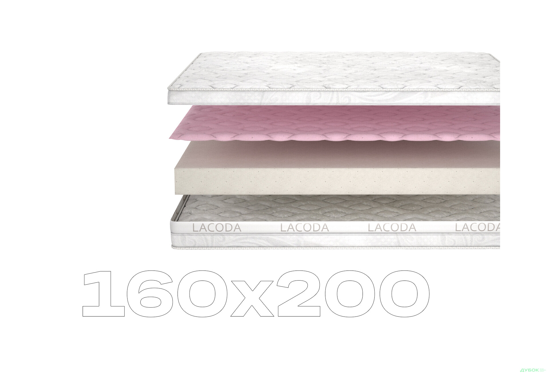 Зображення 1 - Матрац Амбре / Ambre (серія Lacoda) Matroluxe