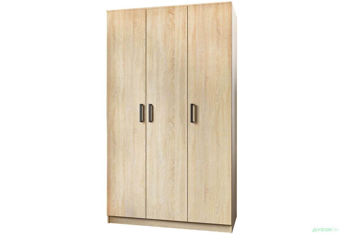Шкаф Garant NV Simple / Симпл 3-дверная 120 см дуб сонома