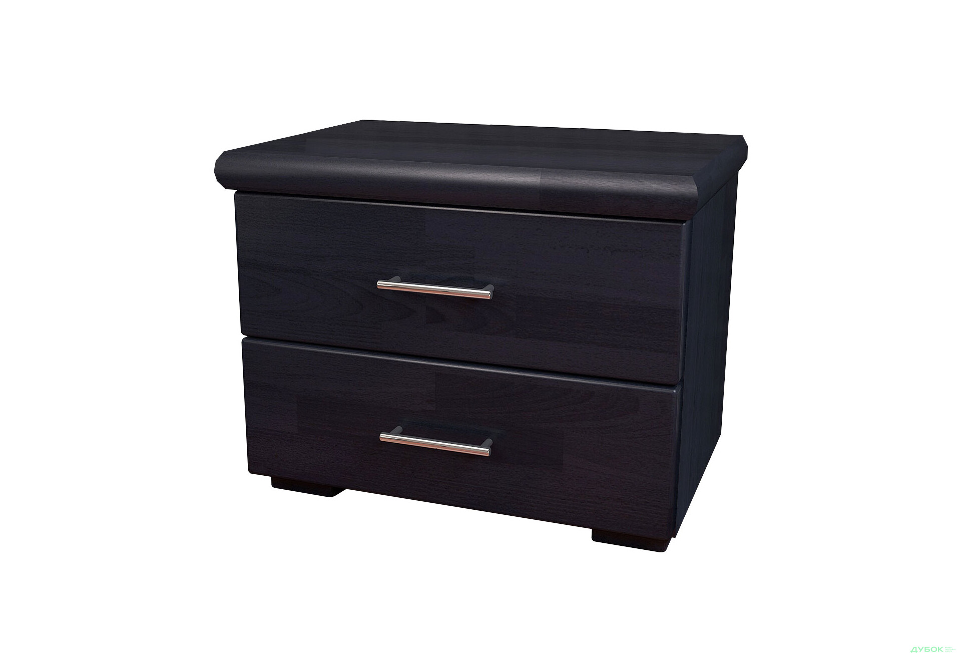 Тумба приліжкова Arbor Drev Ексклюзив з 2 шухлядами 50 см венге сосна - Зображення 1 Зображення 1 - Тумба приліжкова Arbor Drev Ексклюзив з 2 шухлядами 50 см венге сосна