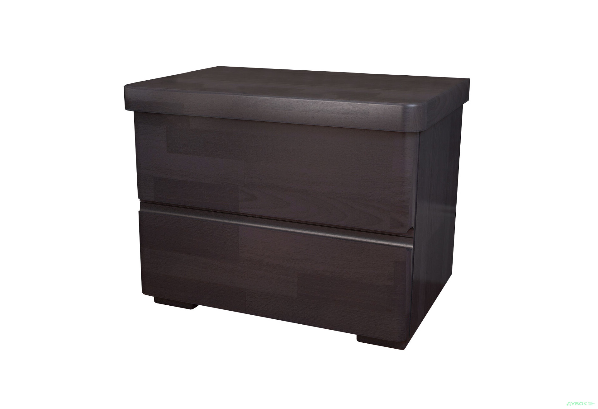 Тумба приліжкова Arbor Drev Регіна з 2 шухлядами 50 см венге магія бук - Зображення 1 Зображення 1 - Тумба приліжкова Arbor Drev Регіна з 2 шухлядами 50 см венге магія бук