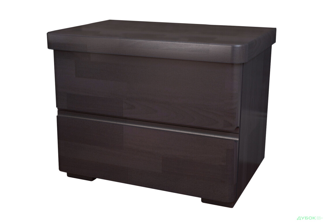 Тумба приліжкова Arbor Drev Регіна з 2 шухлядами 50 см венге магія бук - Зображення 1 Зображення 1 - Тумба приліжкова Arbor Drev Регіна з 2 шухлядами 50 см венге магія бук