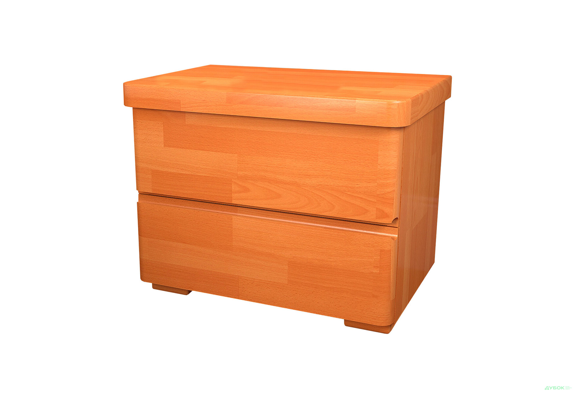 Тумба приліжкова Arbor Drev Регіна з 2 шухлядами 50 см вільха сосна - Зображення 1 Зображення 1 - Тумба приліжкова Arbor Drev Регіна з 2 шухлядами 50 см вільха сосна