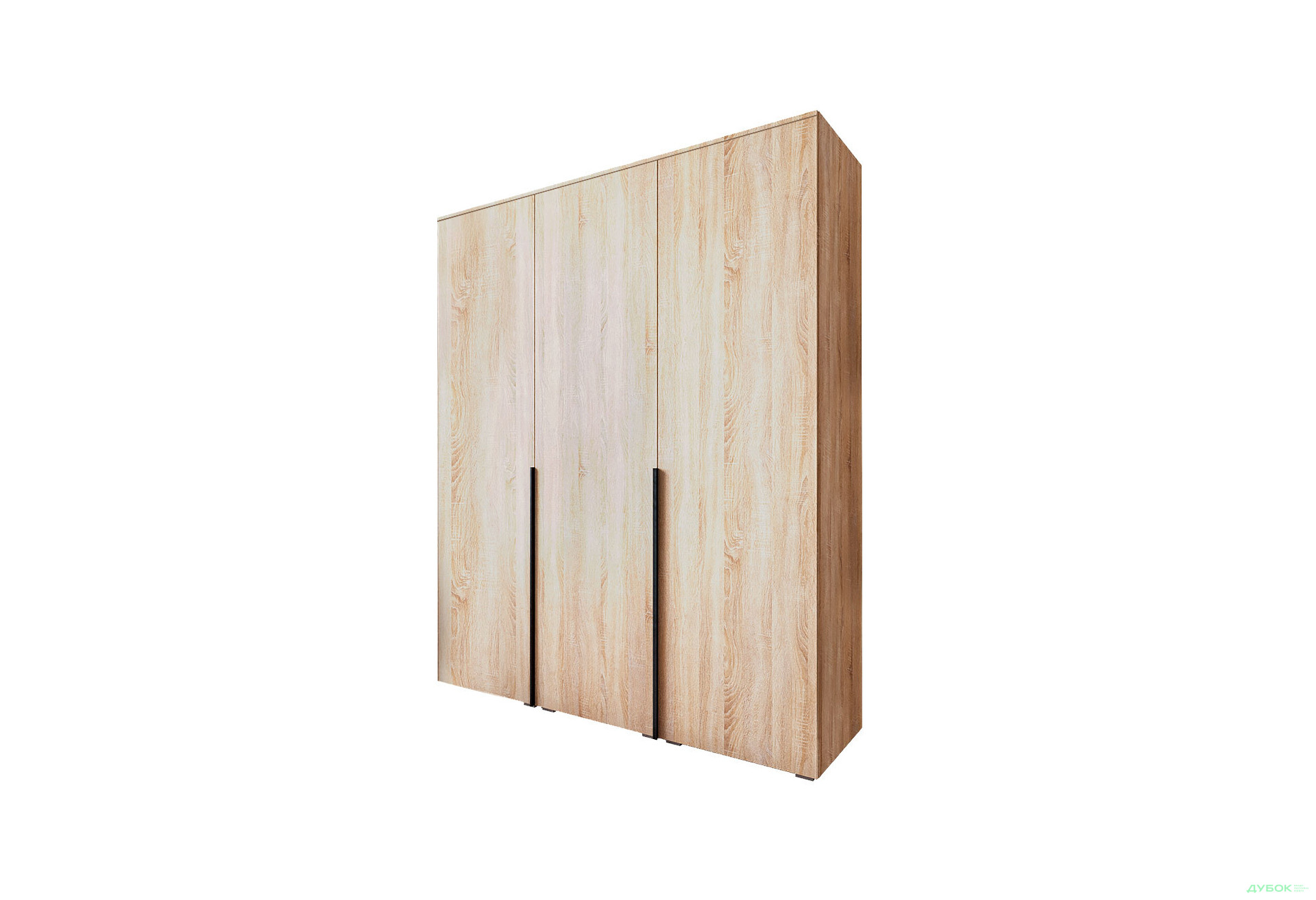 Шафа Moreli Ліберті (ST0027) зі штангою та відділенням з полицями 3-дверна 180 см дуб сонома - Зображення 1 Зображення 1 - Шафа Moreli Ліберті (ST0027) зі штангою та відділенням з полицями 3-дверна 180 см дуб сонома