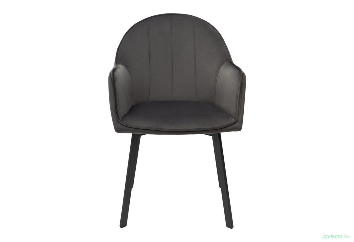 Зображення 7 - Стілець кухонний Bjorn Лестер 58x62x83 см м'який з підлокітниками