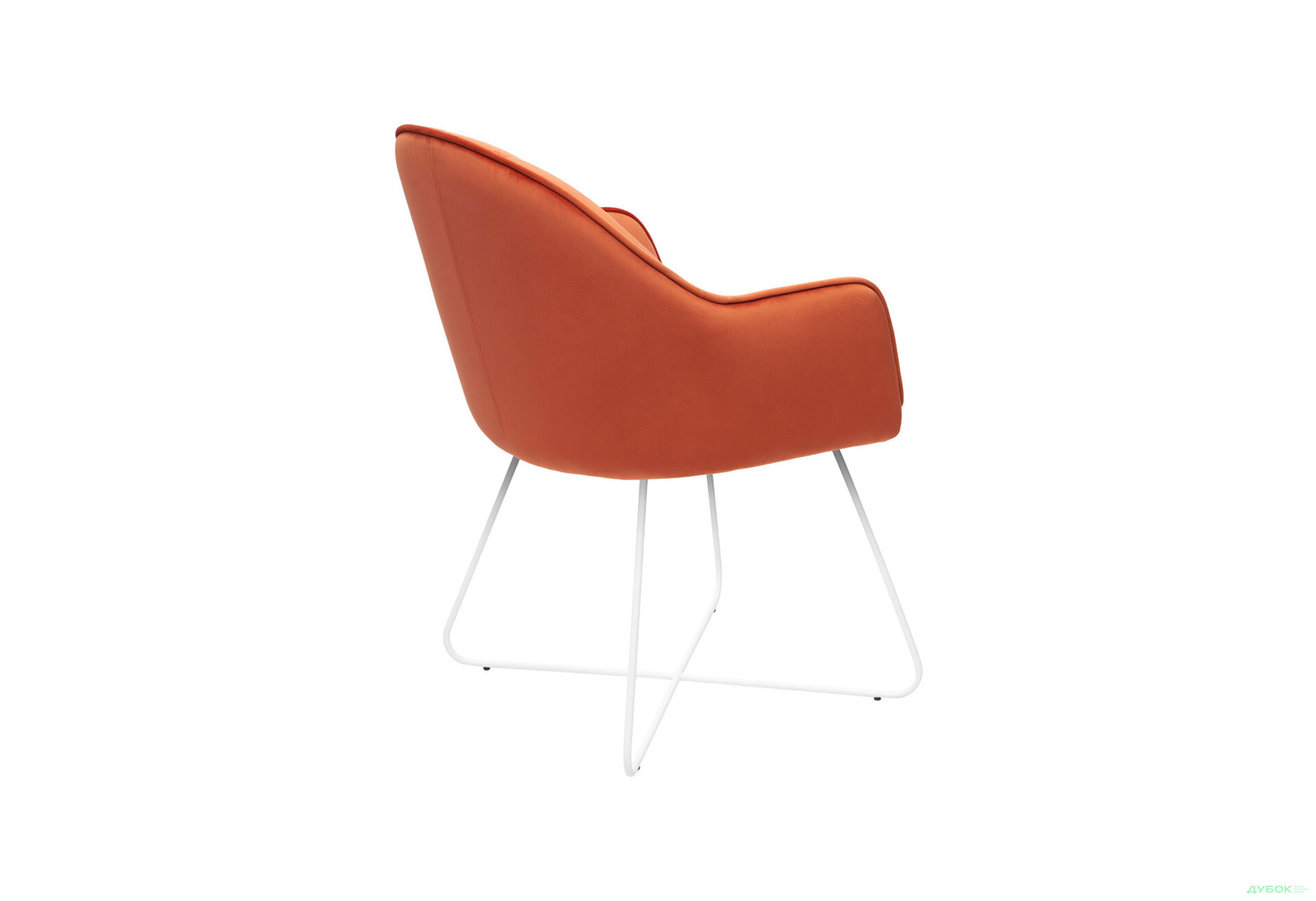 Зображення 15 - Стілець кухонний Bjorn Лестер 58x62x83 см м'який з підлокітниками