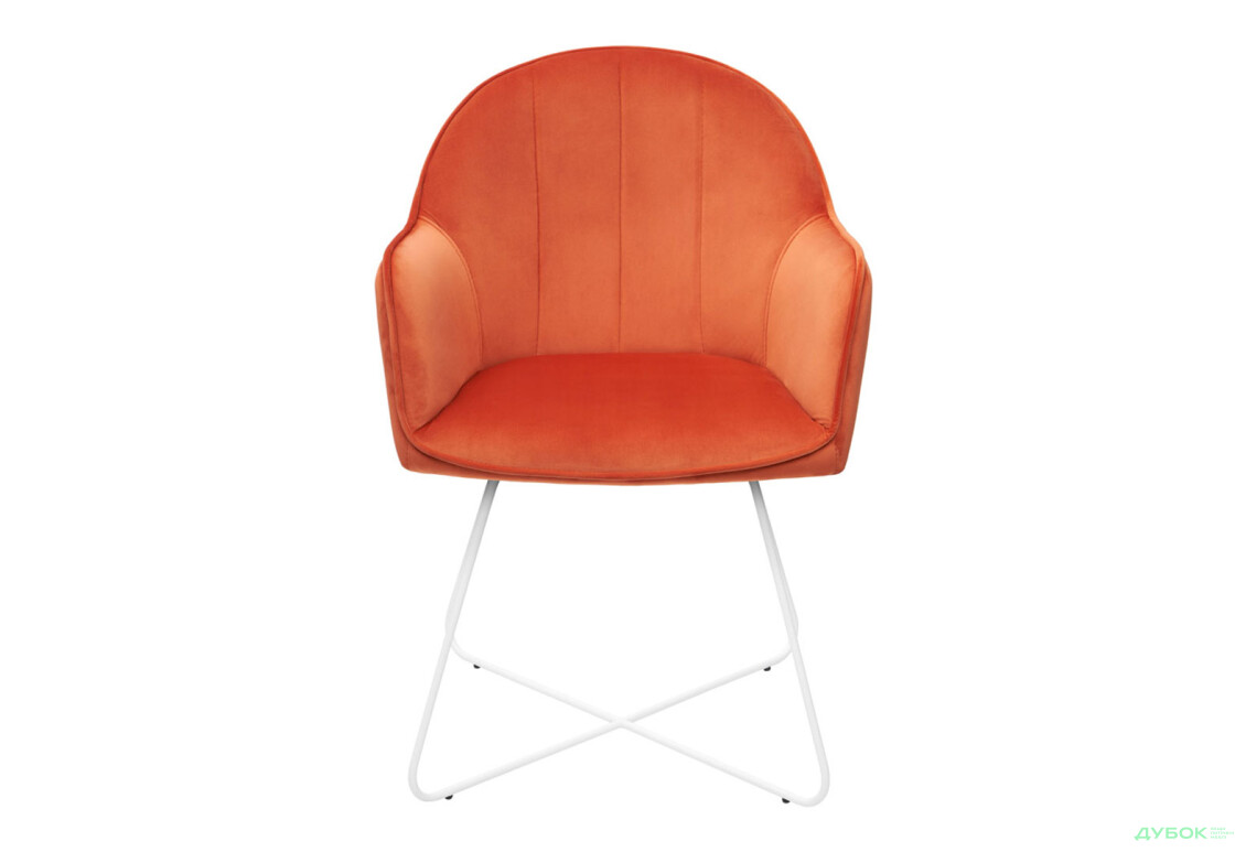 Зображення 12 - Стілець кухонний Bjorn Лестер 58x62x83 см м'який з підлокітниками