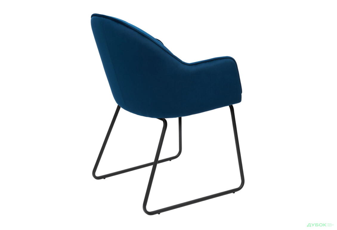 Зображення 20 - Стілець кухонний Bjorn Лестер 58x62x83 см м'який з підлокітниками