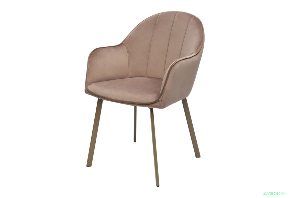 Зображення 21 - Стілець кухонний Bjorn Лестер 58x62x83 см м'який з підлокітниками