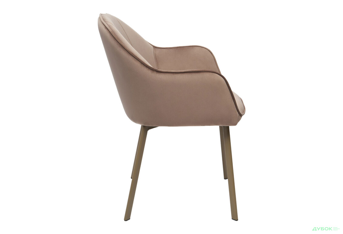 Зображення 24 - Стілець кухонний Bjorn Лестер 58x62x83 см м'який з підлокітниками