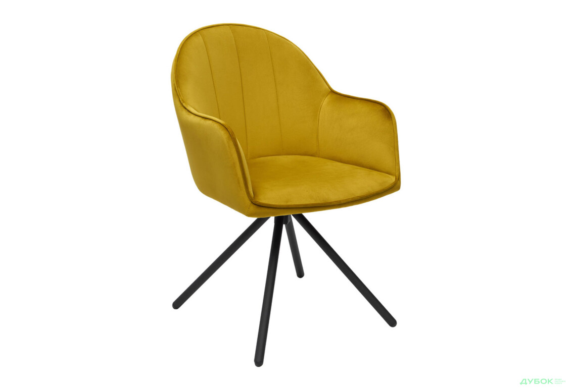 Зображення 28 - Стілець кухонний Bjorn Лестер 58x62x83 см м'який з підлокітниками