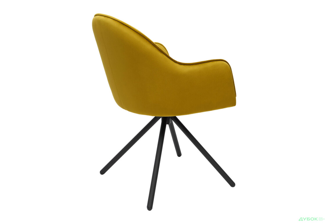 Зображення 30 - Стілець кухонний Bjorn Лестер 58x62x83 см м'який з підлокітниками