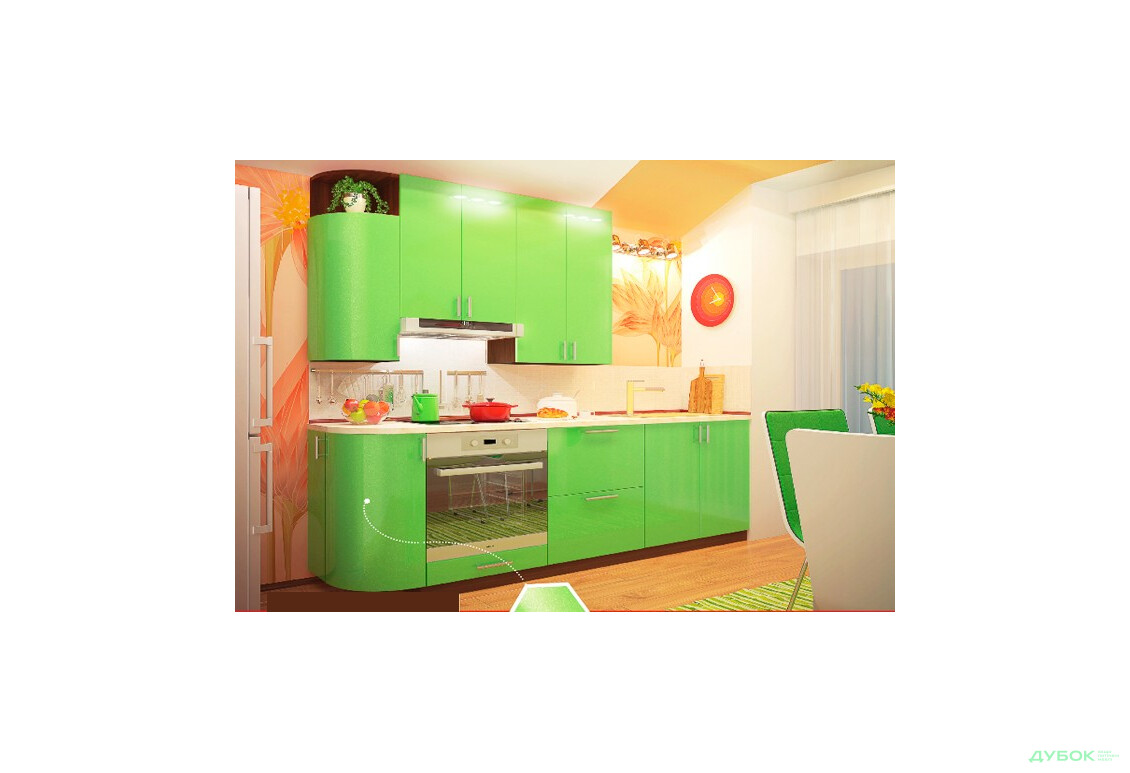 Модульная кухня МоДа металик / MoDa metallic Вип-Мастер - Изображение 10 Изображение 10 - Модульная кухня МоДа металик / MoDa metallic Вип-Мастер