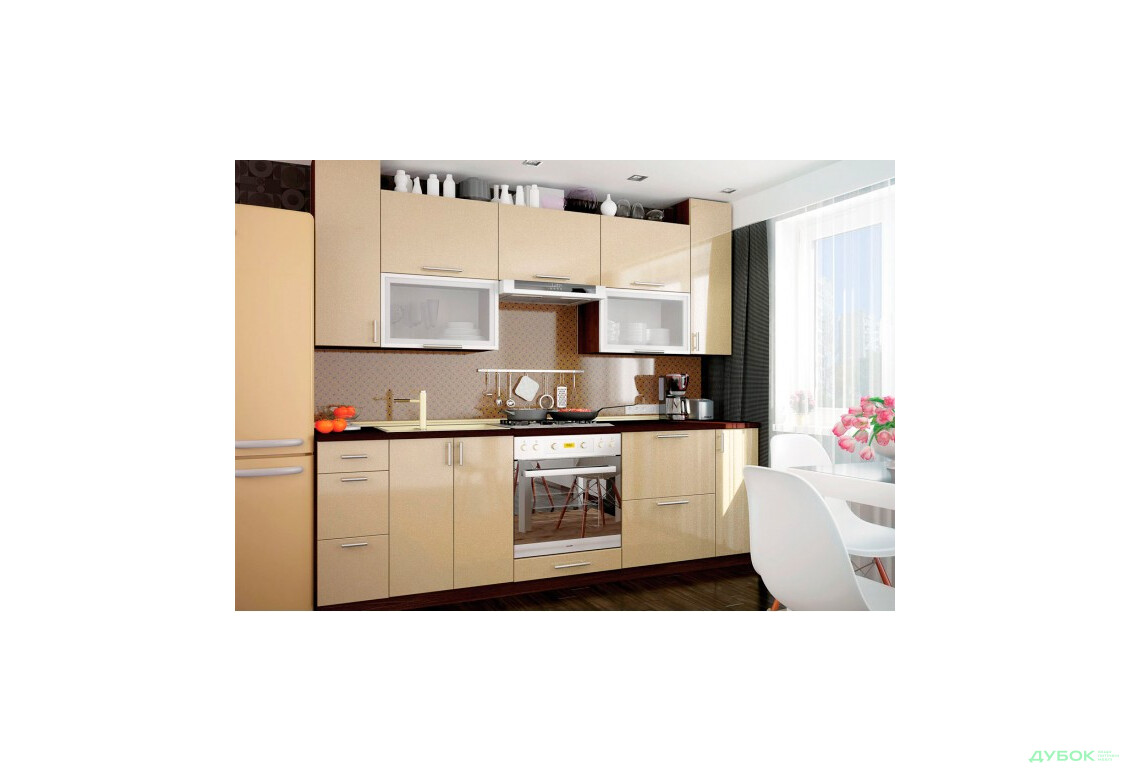 Модульная кухня МоДа металик / MoDa metallic Вип-Мастер - Изображение 1 Изображение 1 - Модульная кухня МоДа металик / MoDa metallic Вип-Мастер