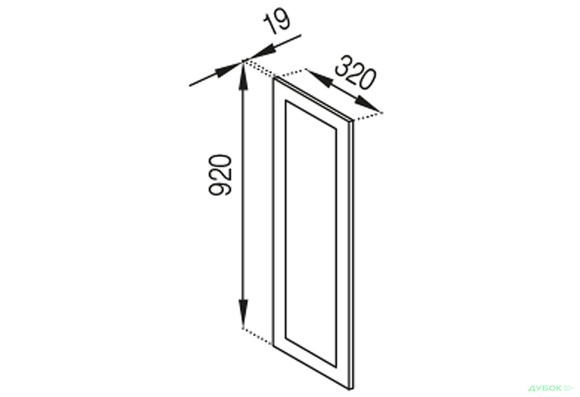В панель (h-920) Анна Світ Меблів - Зображення 1 Зображення 1 - В панель (h-920) Анна Світ Меблів