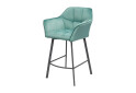 Изображение 1 - Стул полубарный Bjorn Френк РВ 59x52x96 см, светло зеленый Riviera 34, опора серая
