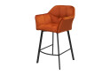 Изображение 1 - Стул полубарный Bjorn Френк РВ 59x52x96 см, коричневый Magic Velvet 2213, опора черная