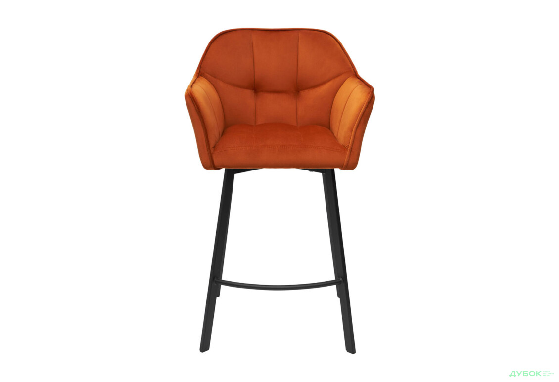 Изображение 2 - Стул полубарный Bjorn Френк РВ 59x52x96 см, коричневый Magic Velvet 2213, опора черная