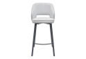 Зображення 2 - Стілець барний Bjorn Андре В 51x60x105 см, сірий Solid 83, опора сіра