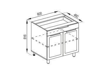 Н 60 ДШ LUX Анна Svit Mebliv