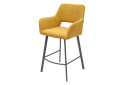 Изображение 1 - Стул полубарный Bjorn Старк РВ 59x57x97 см, желтый Primo 48, опора серая
