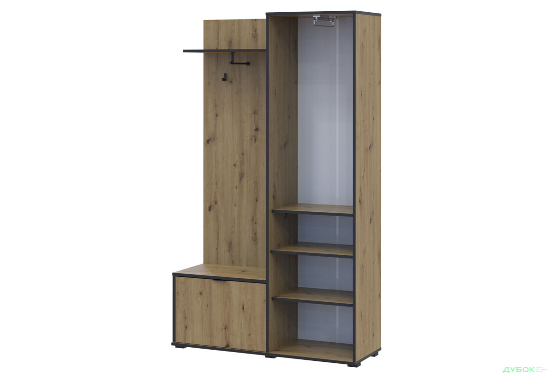 Изображение 4 - Прихожая Doros Дора 113,5 см Дуб Артизан