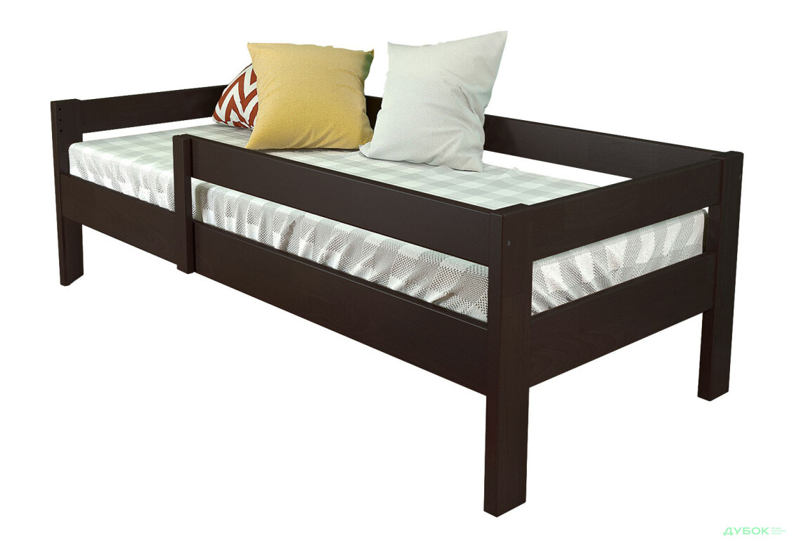 Ліжко Arbor Drev Альф (без шухляд) 90х200, бук, венге - Зображення 1 Зображення 1 - Ліжко Arbor Drev Альф (без шухляд) 90х200, бук, венге