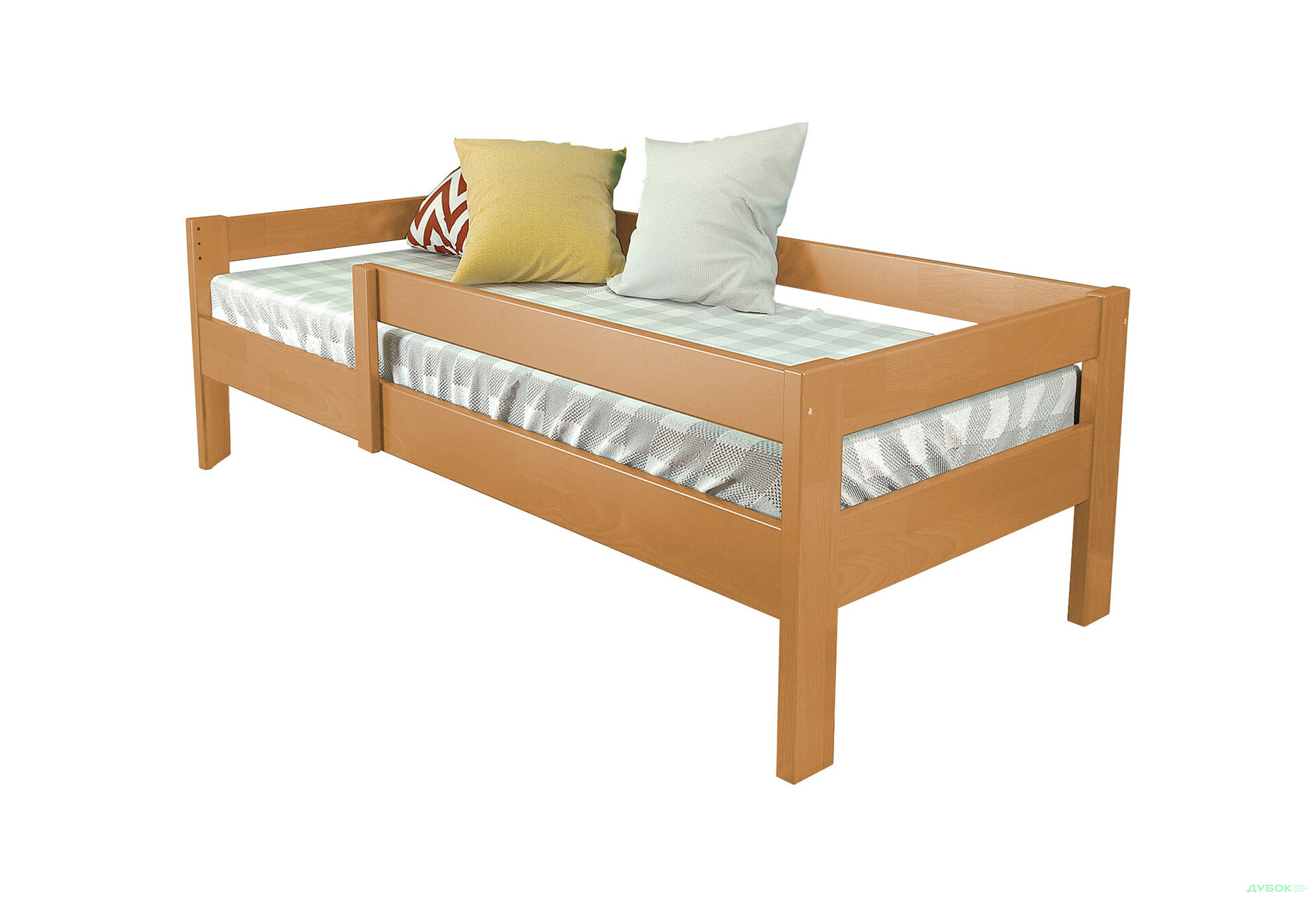 Ліжко Arbor Drev Альф (без шухляд) 90х200, бук, вільха - Зображення 1 Зображення 1 - Ліжко Arbor Drev Альф (без шухляд) 90х200, бук, вільха