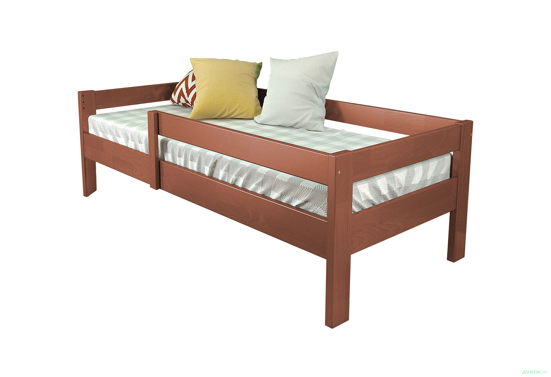 Ліжко Arbor Drev Альф (без шухляд) 90х200, бук, яблуня локарно - Зображення 1 Зображення 1 - Ліжко Arbor Drev Альф (без шухляд) 90х200, бук, яблуня локарно