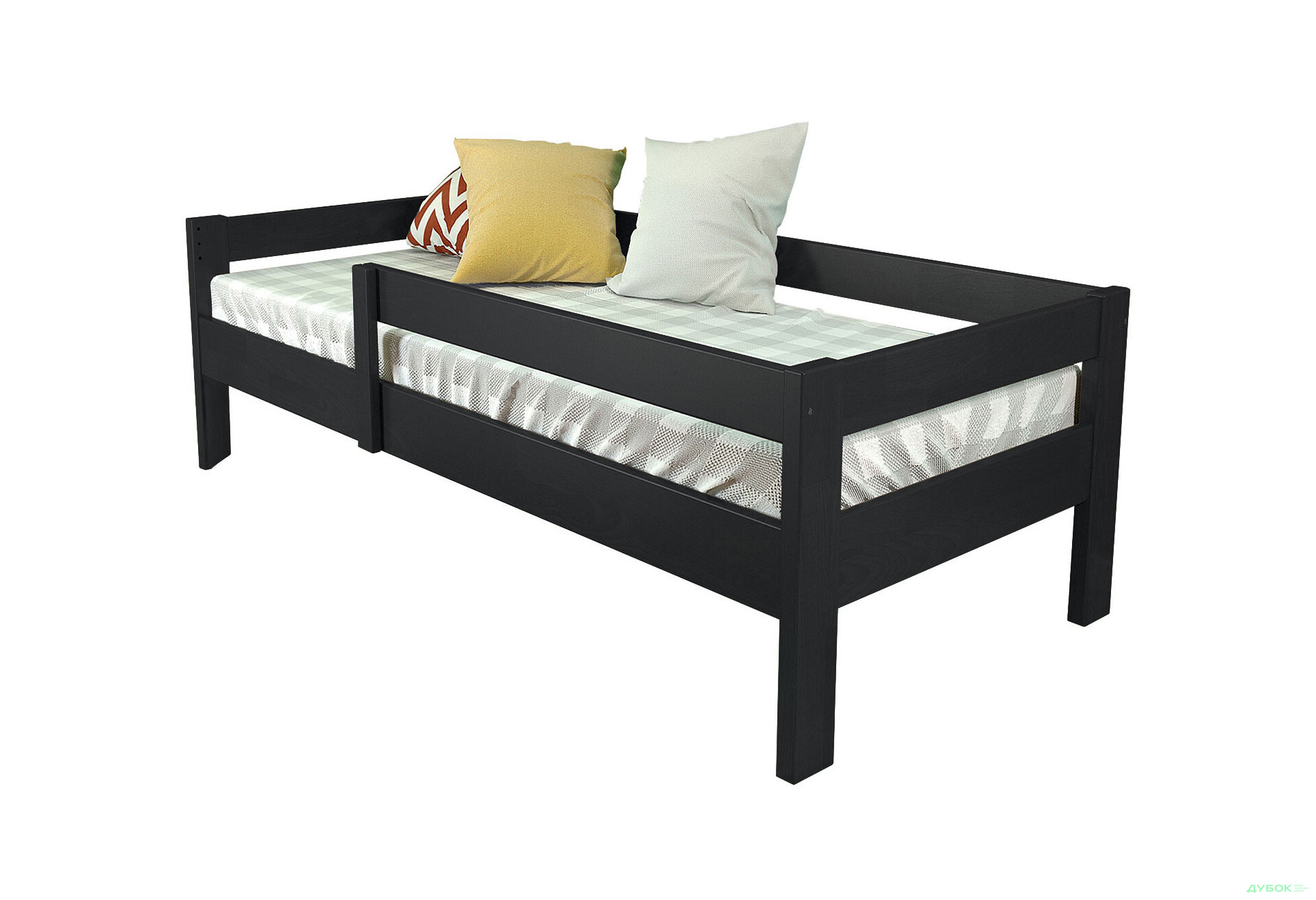 Ліжко Arbor Drev Альф (без шухляд) 90х200, сосна, венге магія - Зображення 1 Зображення 1 - Ліжко Arbor Drev Альф (без шухляд) 90х200, сосна, венге магія