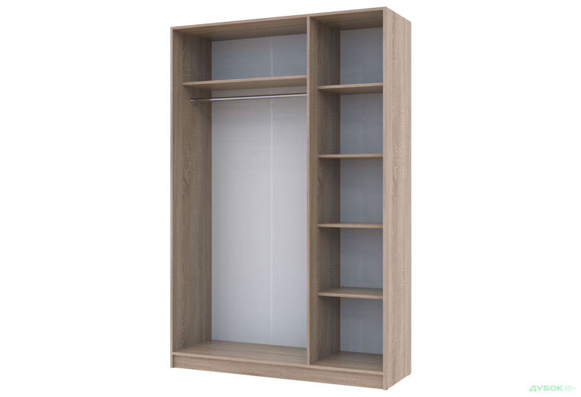 Изображение 3 - Шкаф Doros Promo / Промо 3 ДСП 3-дверная 135 см Дуб Сонома