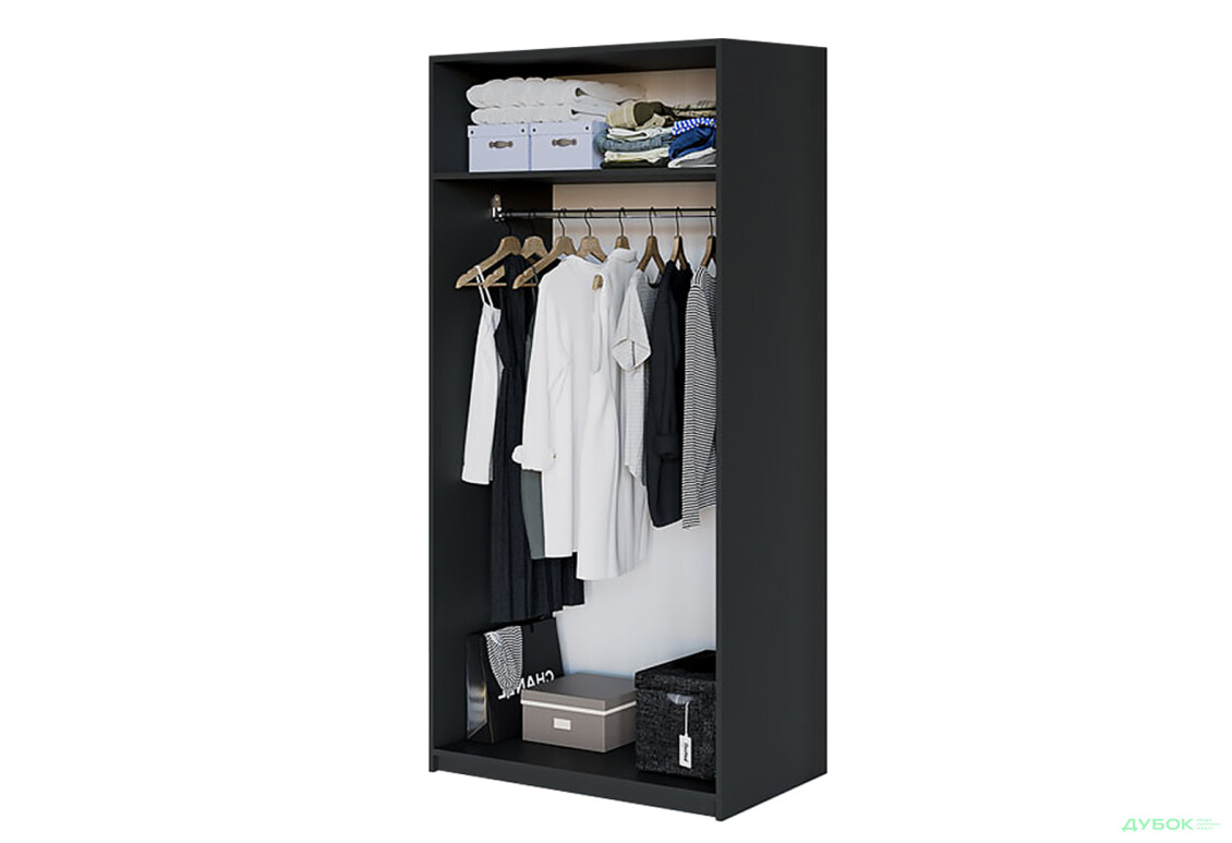 Корпус 2Д VIP-master Модуль № 2 ШУ-1000x2050 антрацит - Зображення 1 Зображення 1 - Корпус 2Д VIP-master Модуль № 2 ШУ-1000x2050 антрацит