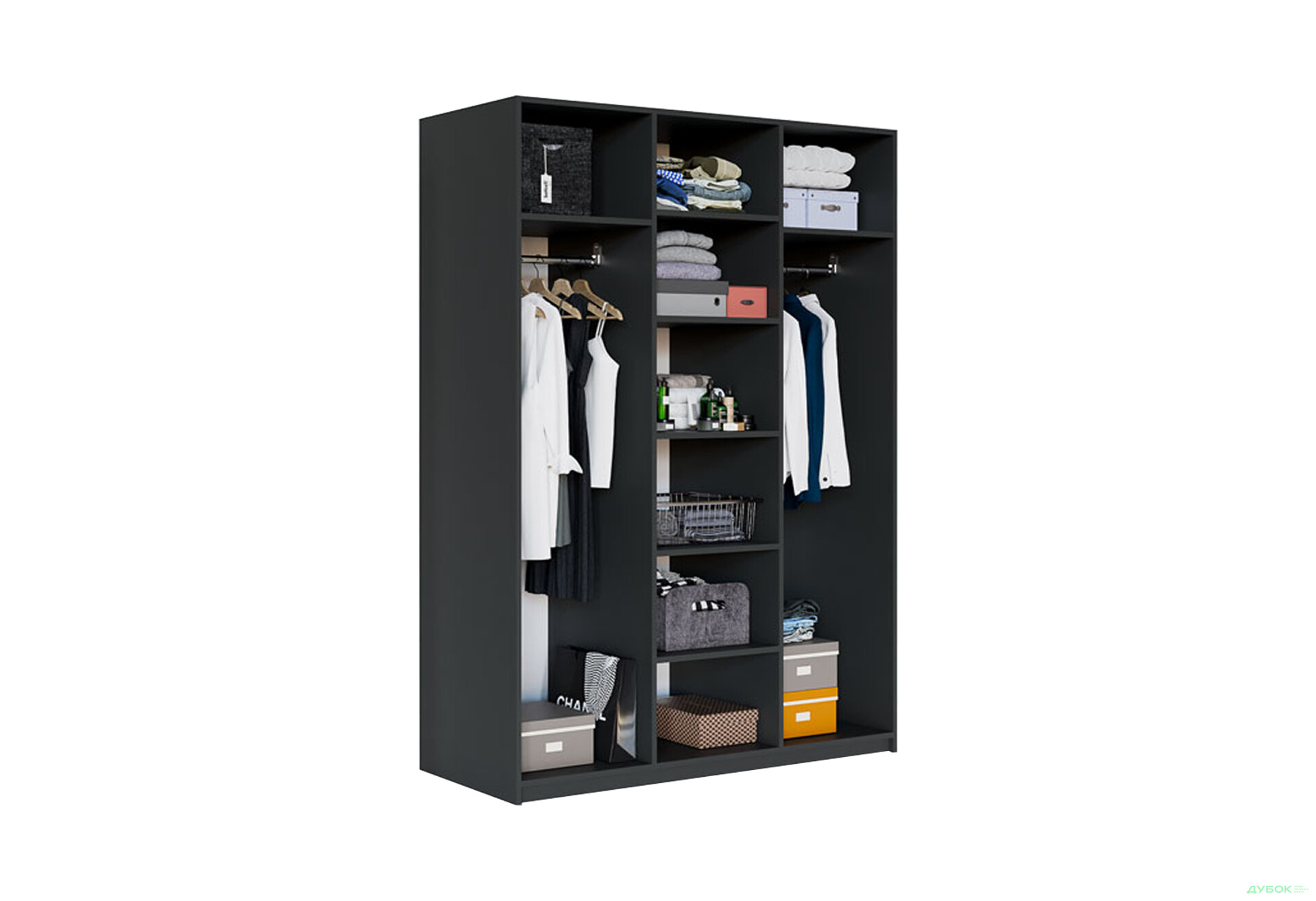 Зображення 1 - Корпус 3Д VIP-master Модуль № 3 Ш-1500x2050 антрацит