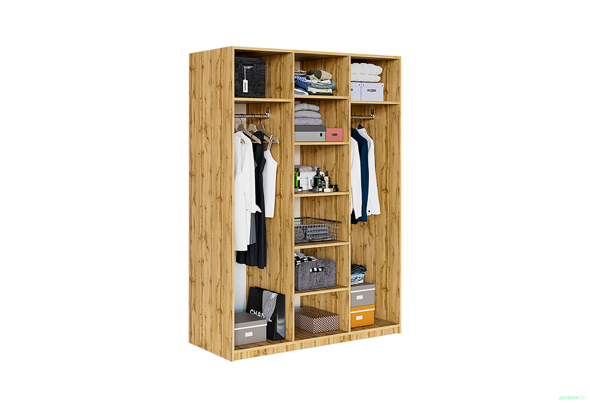 Корпус 3Д VIP-master Модуль № 3 Ш-1500x2050 дуб аппалачі - Зображення 1 Зображення 1 - Корпус 3Д VIP-master Модуль № 3 Ш-1500x2050 дуб аппалачі