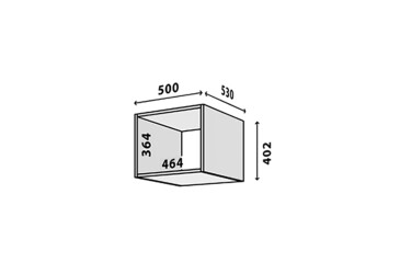 Модуль №11 А-500*400 дуб аппалачі Зображення Модуль №11 А-500*400 дуб аппалачі