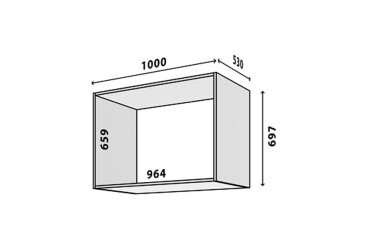 Модуль №22 А-1000*695 дуб аппалачі Зображення Модуль №22 А-1000*695 дуб аппалачі