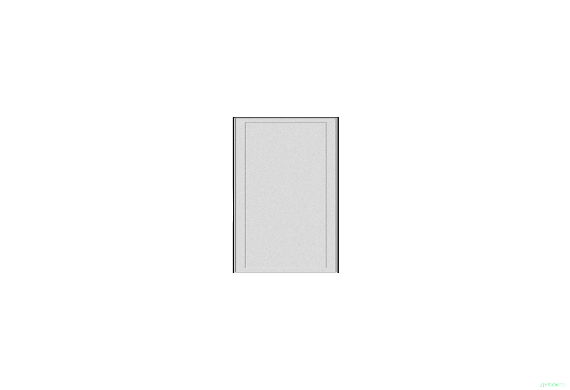 Изображение 1 - Фасад Ф-500x695 (А) Неаполь стекло Сатин (FP-1) AL Вип-Мастер