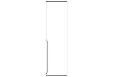 Фасад Ф-500*2015 білий правий
