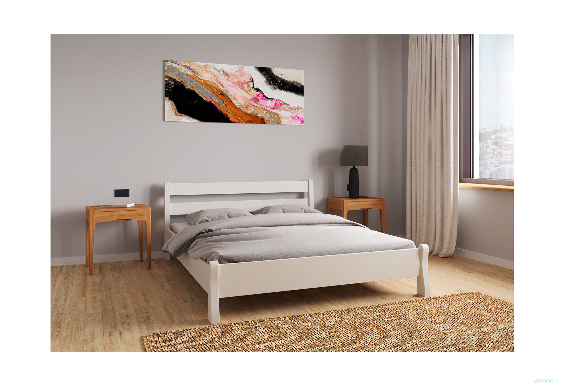 Изображение 4 - Кровать Арбор Древ Венеция 160х200, сосна, белый