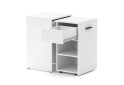 Изображение 2 - Стол-тумба трансформер Knap Knap Hobana / Хобана Ш1 с 2 открытыми полочками и ящиком, Белый