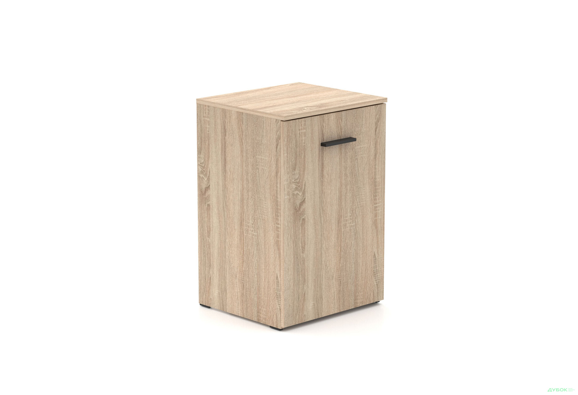 Зображення 3 - Стіл-тумба трансформер Knap Knap Hobana / Хобана Ш1 з 2 відкритими поличками та шухлядою, Дуб сонома